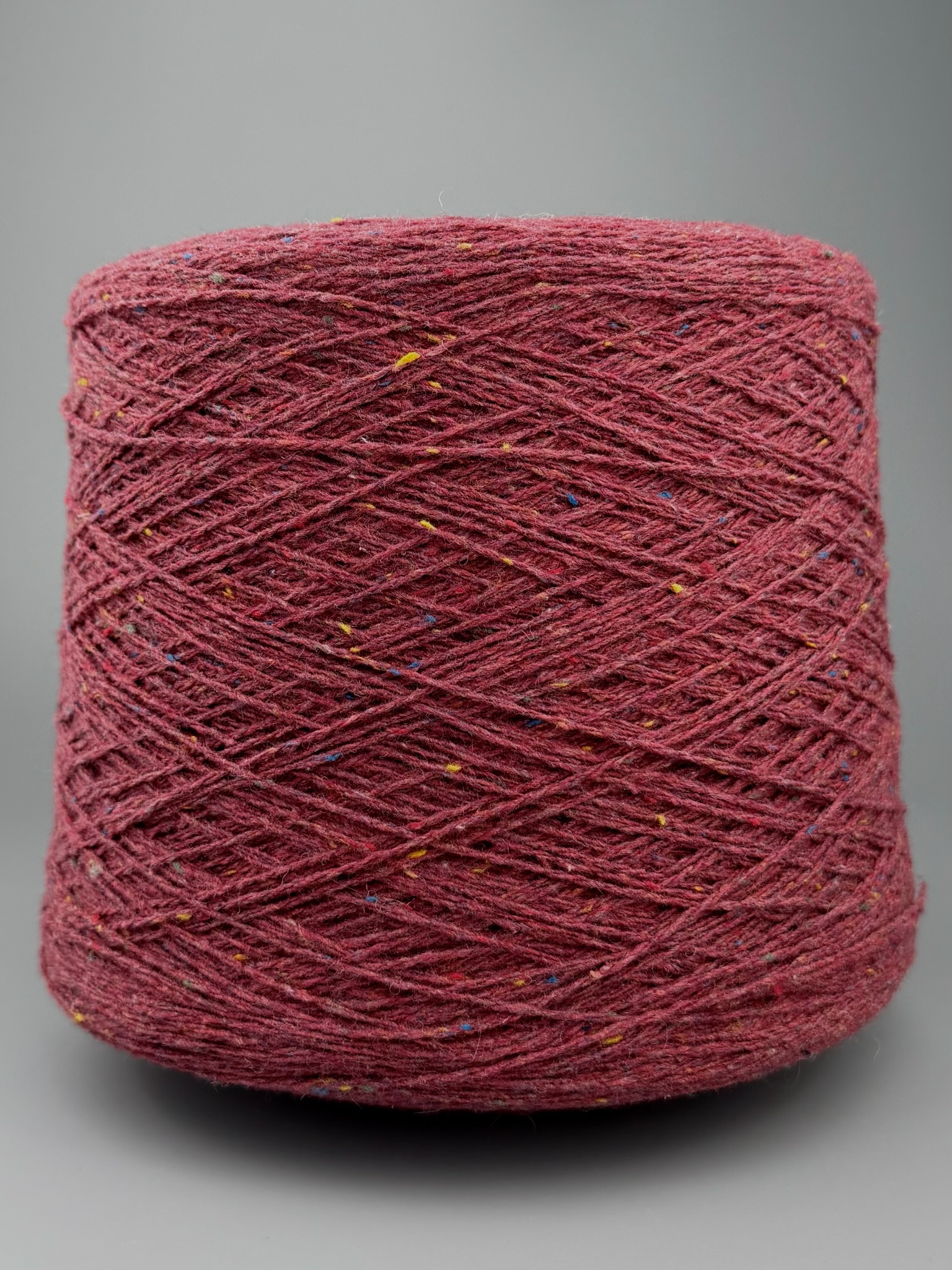 G&G Filati Tweedcash 3700 – Antique Garnet Tweed mit farbigen Einsprenkelung foto 2